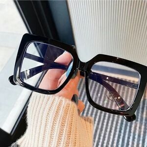 NWOT Large Square Anti-Blue Light Glasses